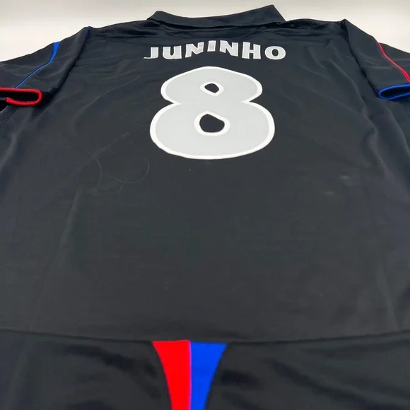 Juninho #8 Lyon 2005/2006 Third ORIGINAL Umbro VTG Rare Soccer Jersey (XL)